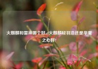 火麒麟和雷神哪个好,cf火麒麟轻羽浩还是华夏之心好?