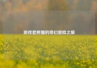  游戏君熊猫的奇幻冒险之旅