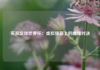 实况足球世界杯：虚拟绿茵上的巅峰对决