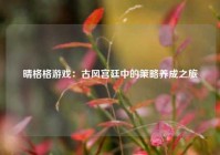 晴格格游戏：古风宫廷中的策略养成之旅
