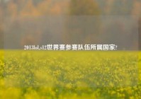2013lol,s12世界赛参赛队伍所属国家?