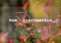 梦回唐：一场沉浸式的盛唐风华之旅