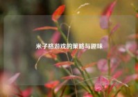 米子格游戏的策略与趣味