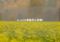 lol u9,LOL美服怎么弄啊?