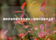 辅助装备附魔宝珠有哪些,dnf物理攻击最多卡片