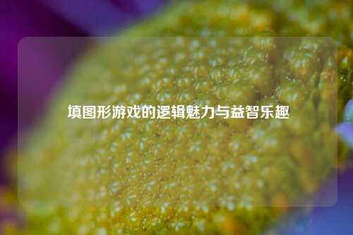  填图形游戏的逻辑魅力与益智乐趣